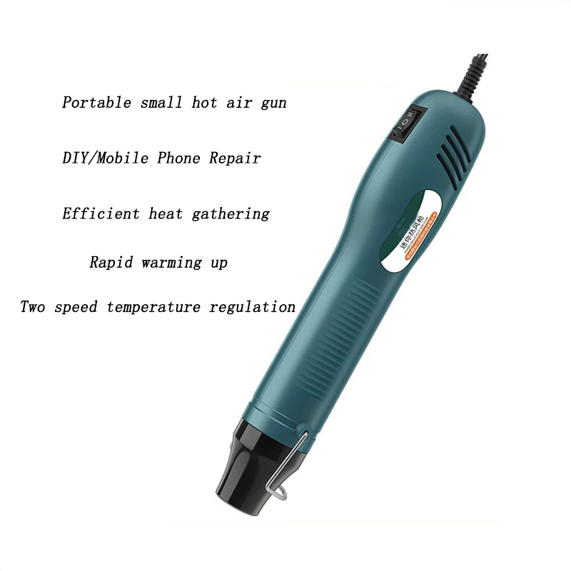 Heat Gun Small - Opalarka, mała przenośna opalarka wysokotemperaturowa, pistolet
