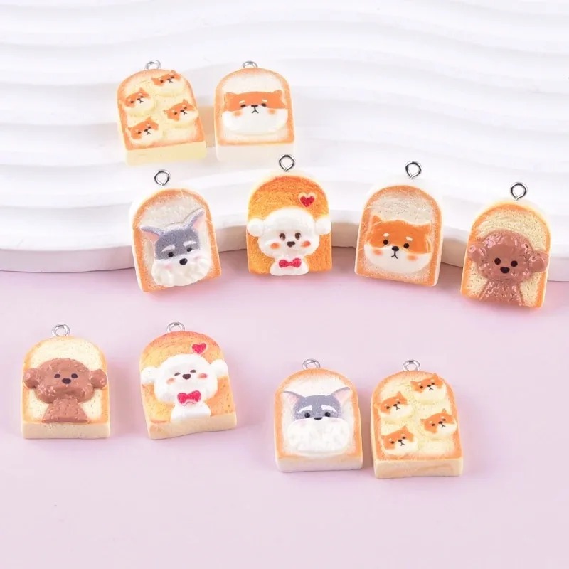 10 szt. Urocze zawieszki z żyw – Resin Crafts Diy recenzja i cena