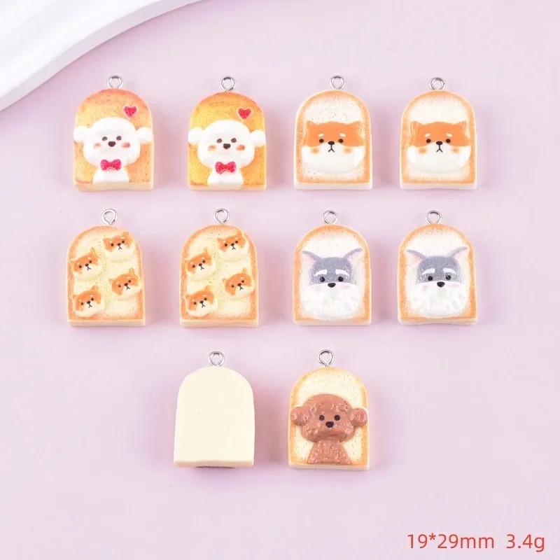 10 szt. Urocze zawieszki z żyw – Resin Crafts Diy recenzja i cena