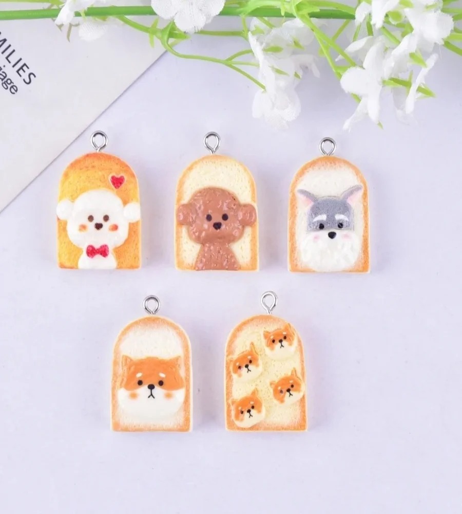 10 szt. Urocze zawieszki z żyw – Resin Crafts Diy recenzja i cena