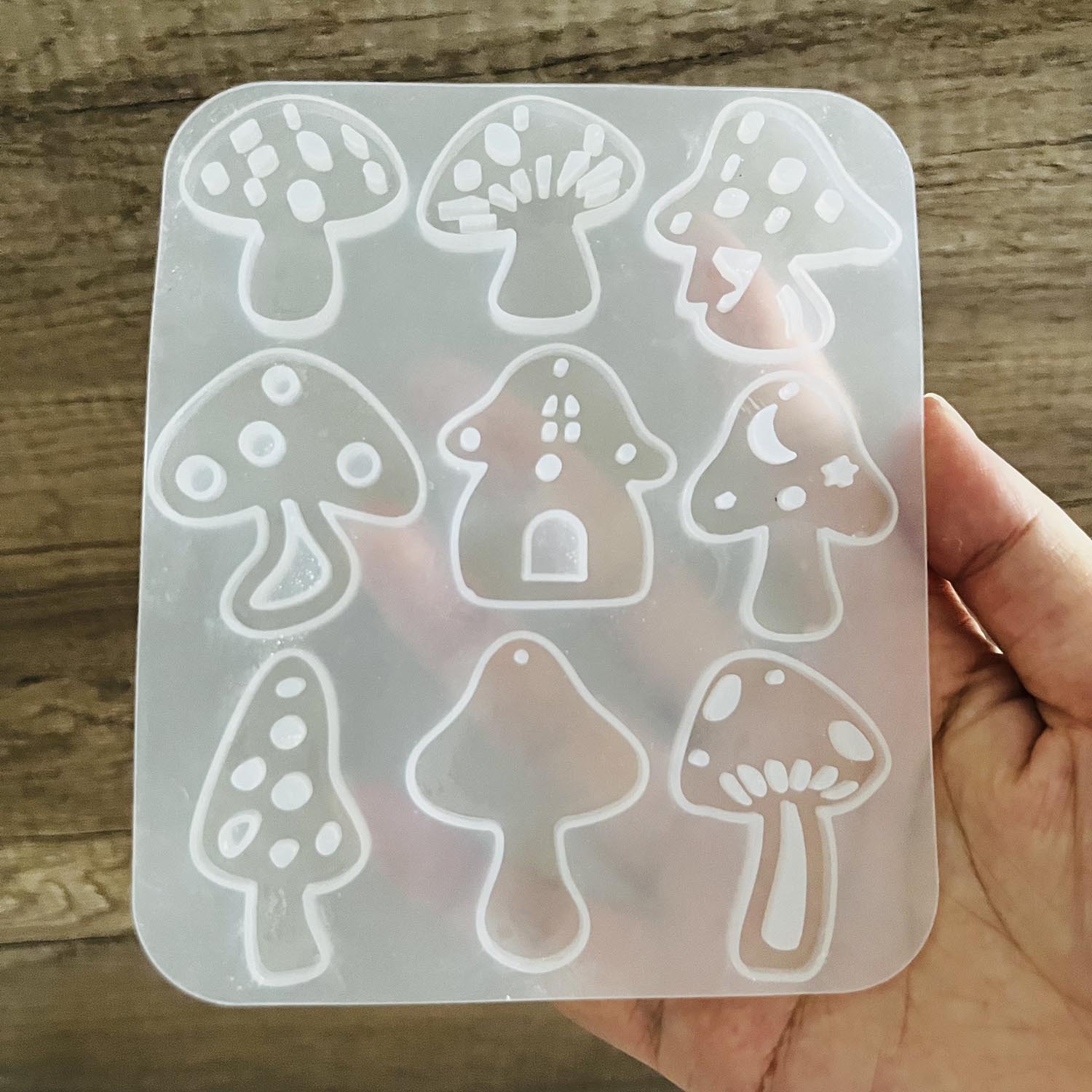 Wielostylowy wisiorek z grzyba – Flower Preservation Resin recenzja i cena