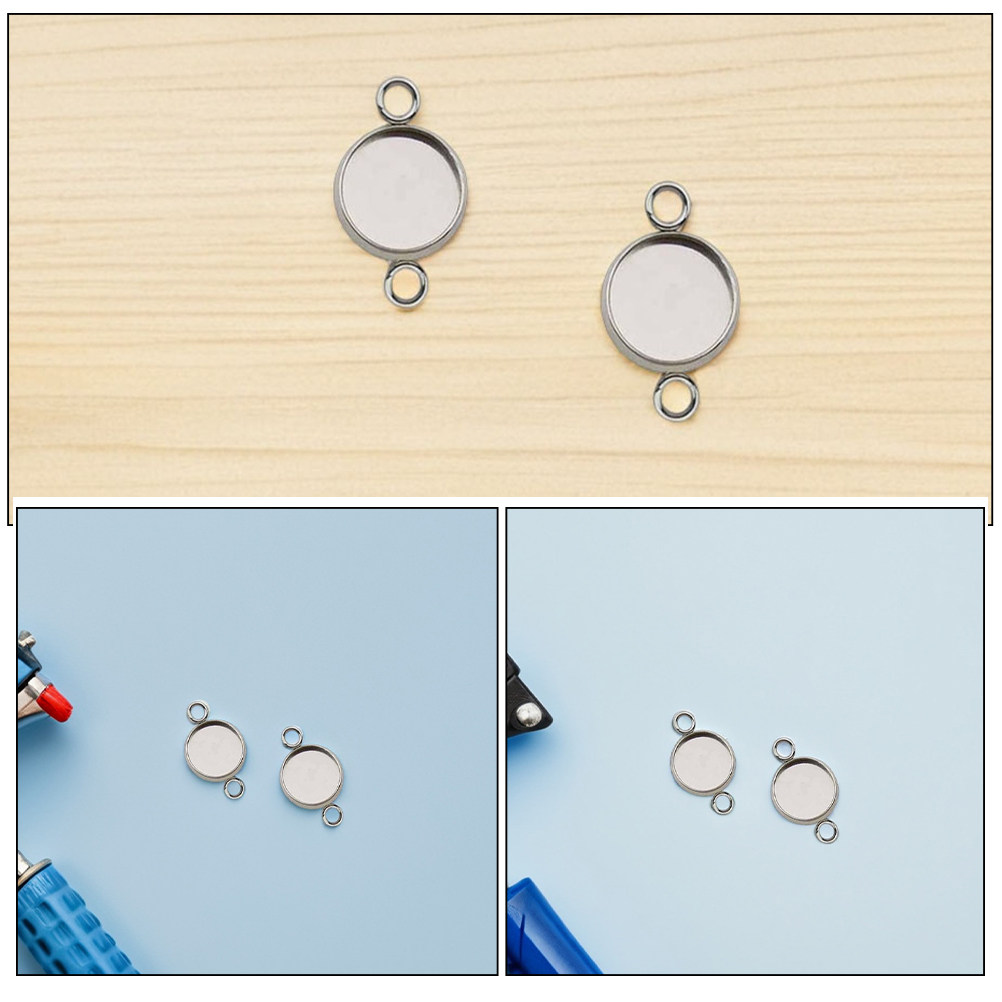 20 sztuk – oprawki do biżuteri – Bezels Set Pendant recenzja i cena