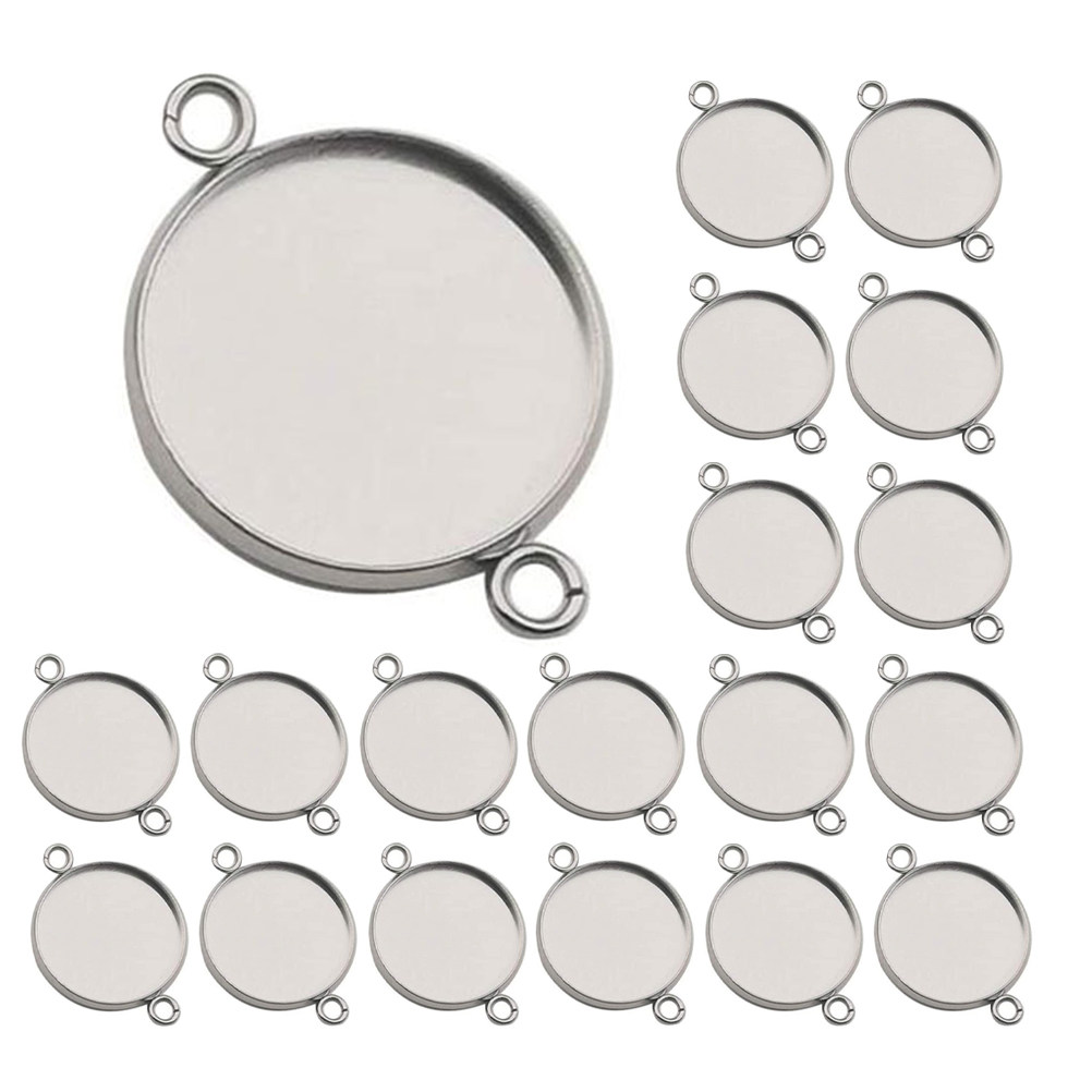 20 sztuk – oprawki do biżuteri – Bezels Set Pendant recenzja i cena
