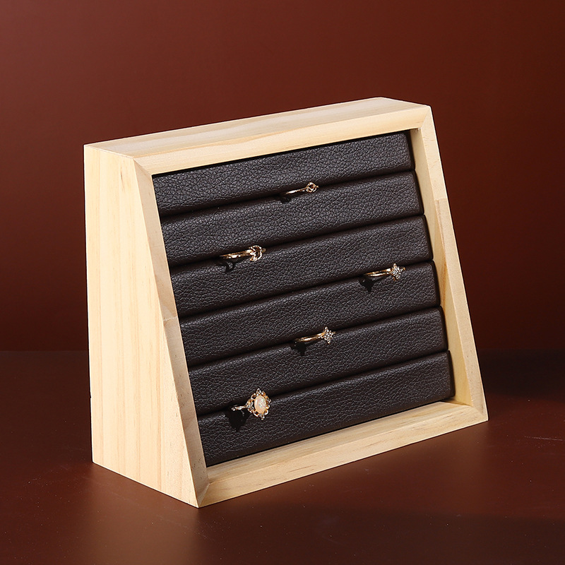 1szt Drewniana taca na biżuter – Wood Ring Blank recenzja i cena