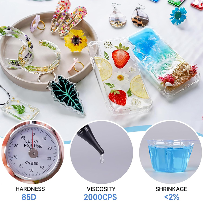Ulepszony twardy twardy starto – Epoxy Uv Resin Kit recenzja i cena