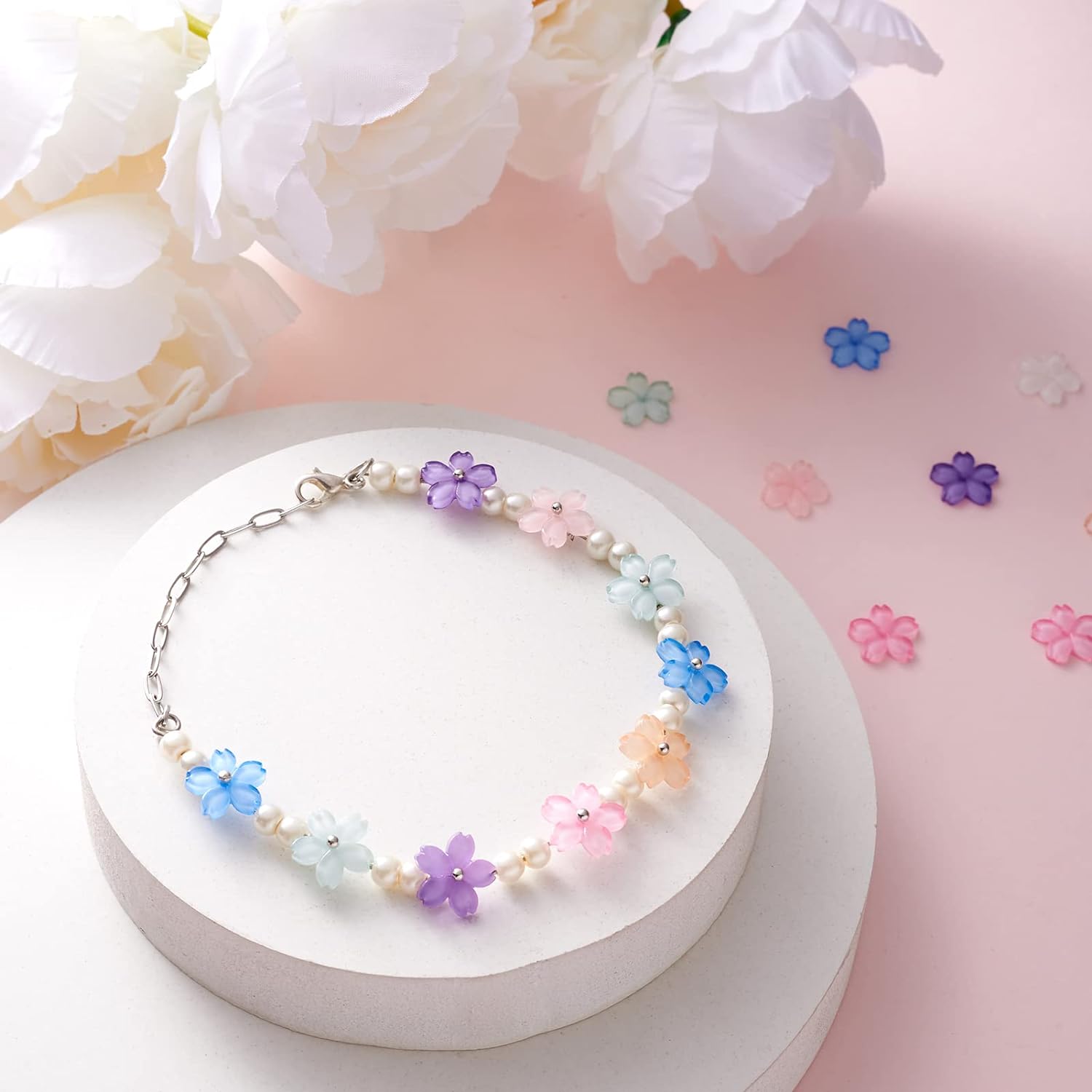 20 sztuk żywica kwiat Sakura k – Flower Preservation Resin recenzja i cena